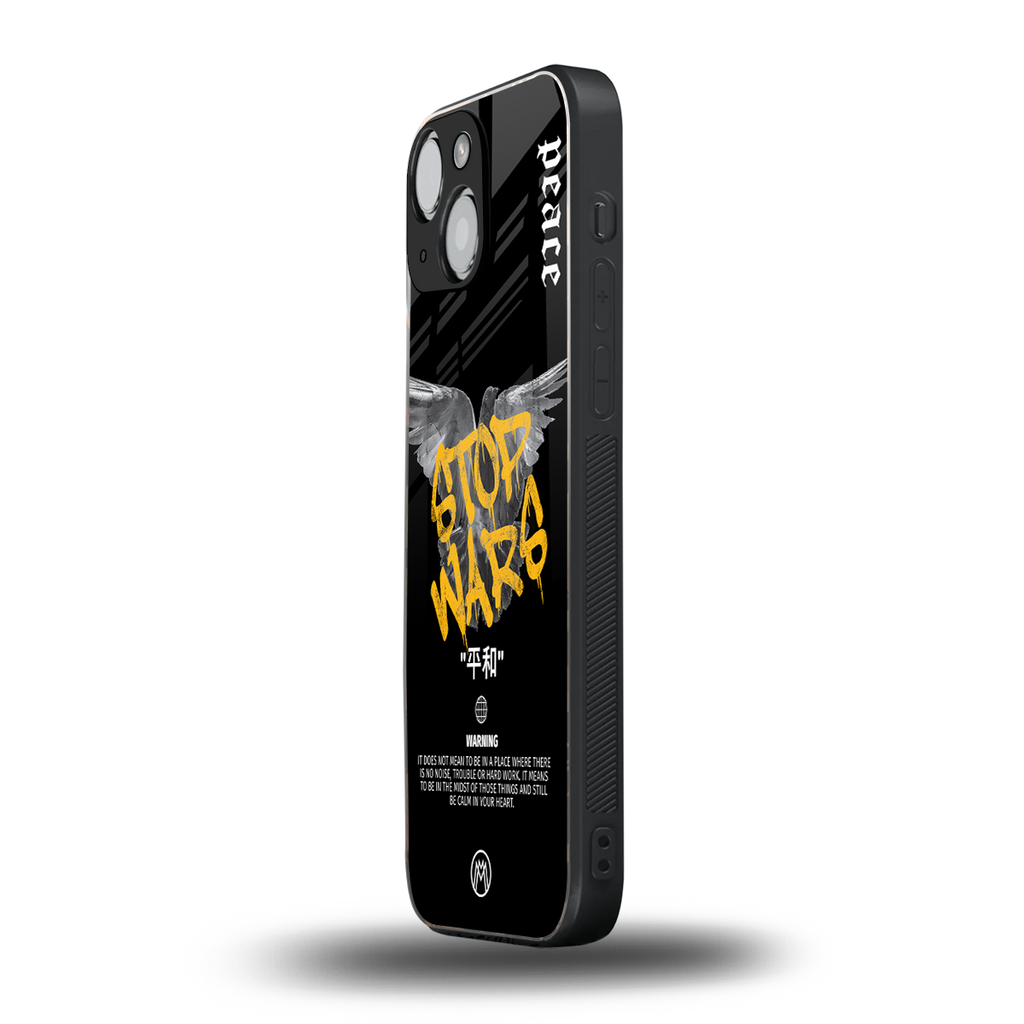 stop wars back phone cover | glass case for iphone 13 mini