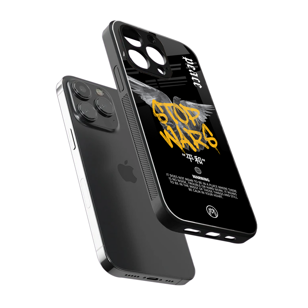 stop wars back phone cover | glass case for iphone 13 pro