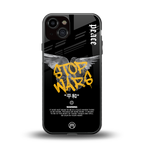 stop wars back phone cover | glass case for iphone 13