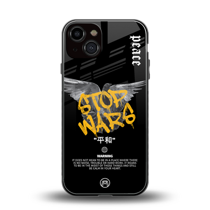 stop wars back phone cover | glass case for iphone 13