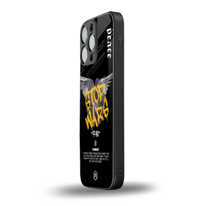 stop wars back phone cover | glass case for iphone 14 pro max
