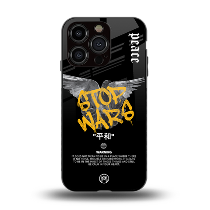 stop wars back phone cover | glass case for iphone 14 pro