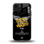 stop wars back phone cover | glass case for iphone 15