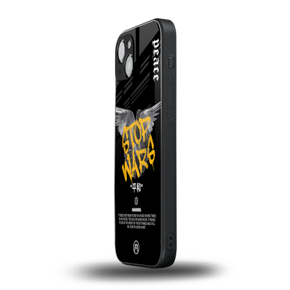 stop wars back phone cover | glass case for iphone 14