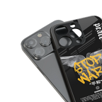 stop wars back phone cover | glass case for iphone 16