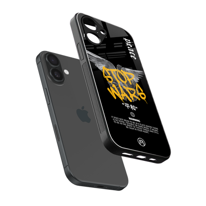 stop wars back phone cover | glass case for iphone 16
