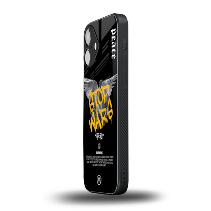 stop wars back phone cover | glass case for iphone 16