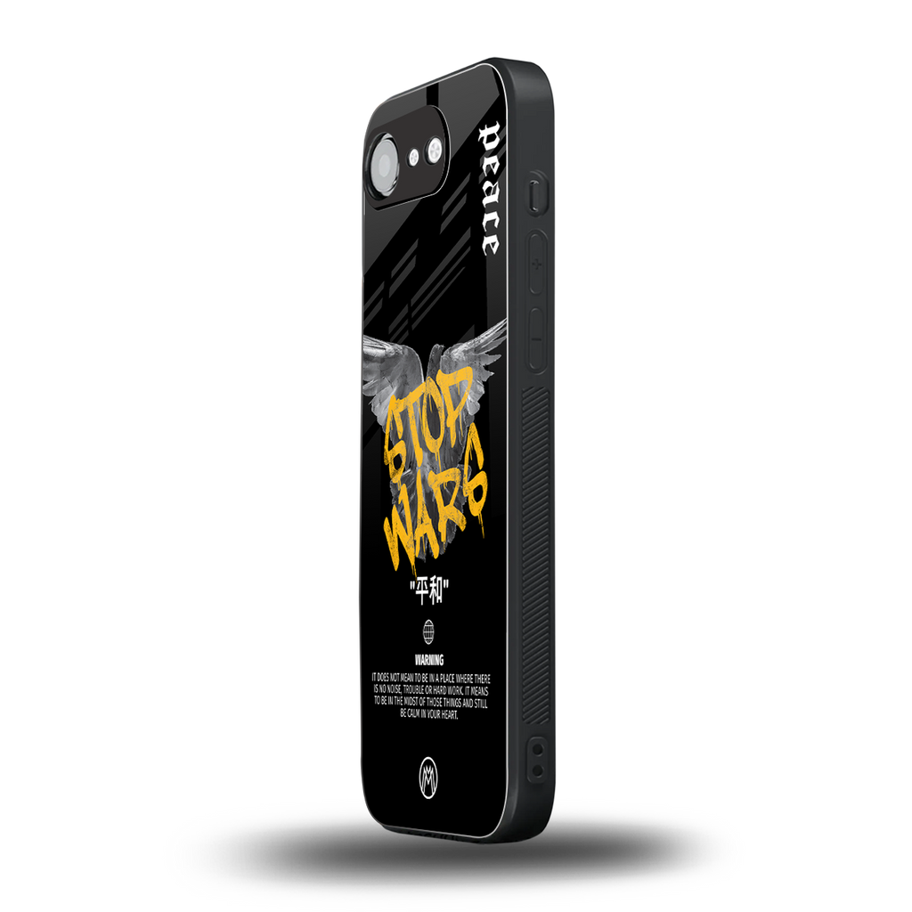 stop wars back phone cover | glass case for iphone 16e