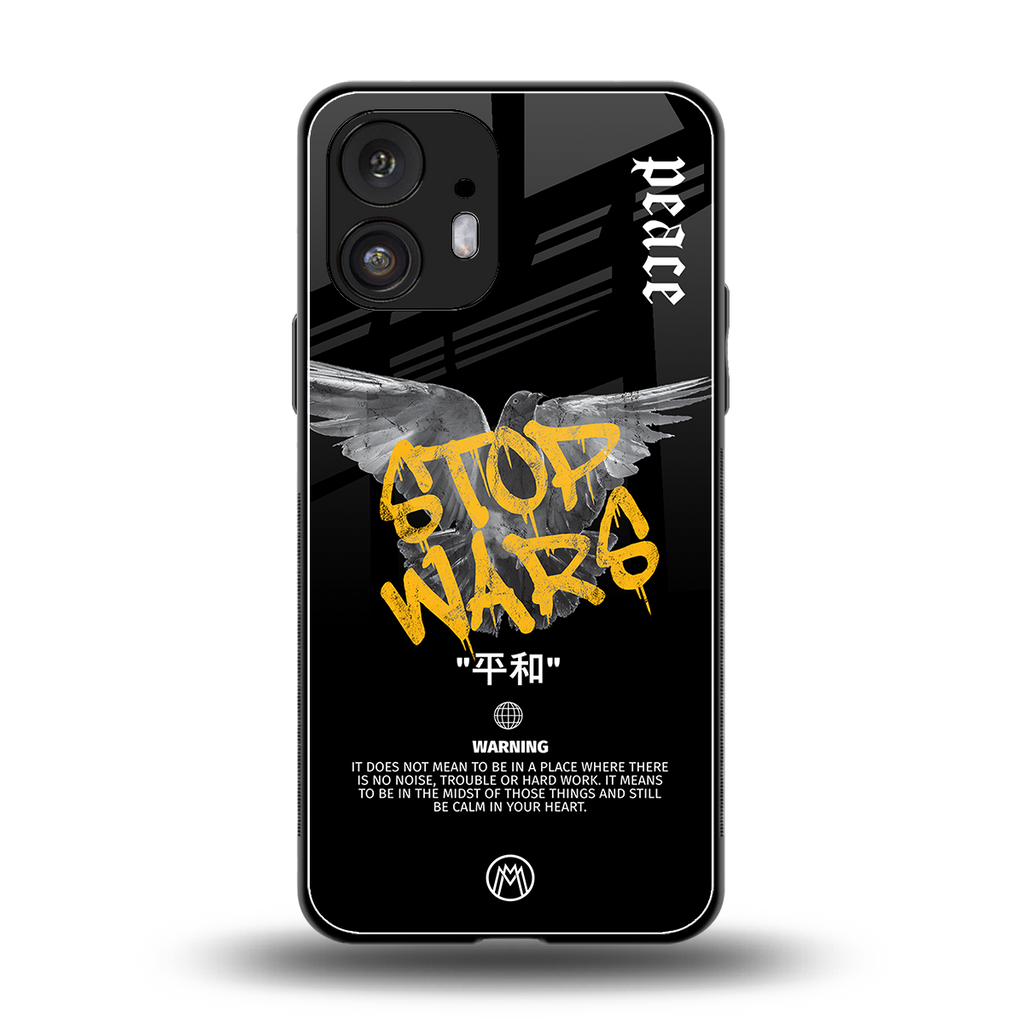 stop wars back phone cover | glass case for nothing phone 2