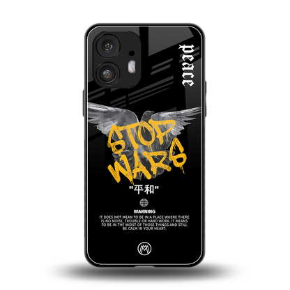 stop wars back phone cover | glass case for nothing phone 2