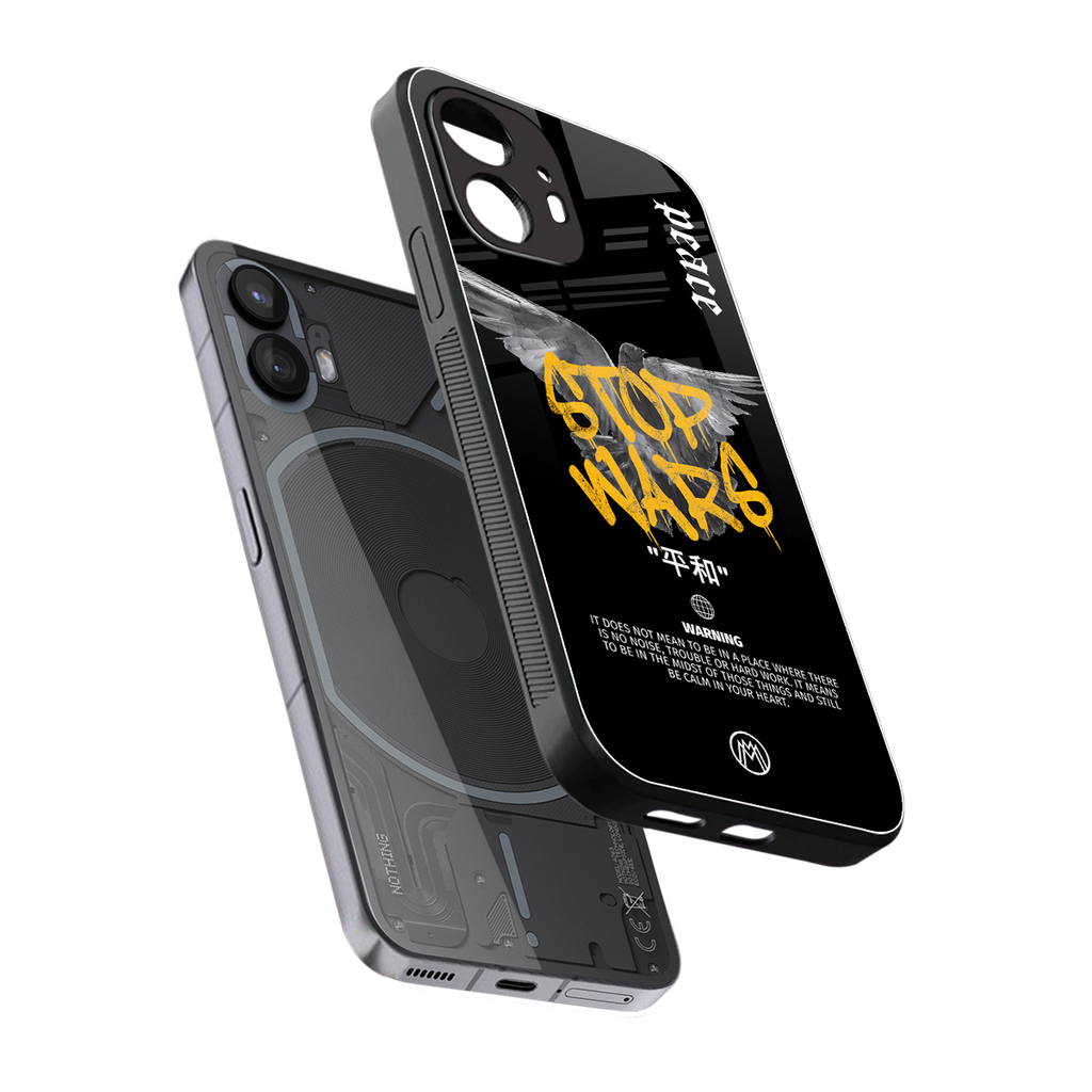 stop wars back phone cover | glass case for nothing phone 2