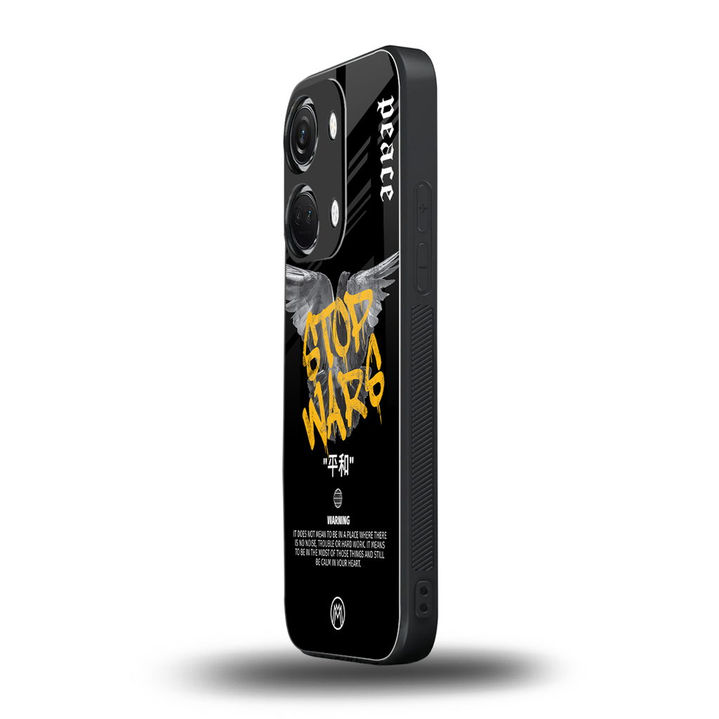 stop wars back phone cover | glass case for oneplus nord 3
