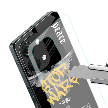 stop wars back phone cover | glass case for oneplus nord 3
