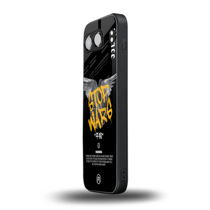 stop wars back phone cover | glass case for oneplus nord 4