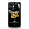 stop wars back phone cover | glass case for oneplus nord ce 3