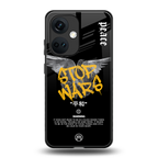 stop wars back phone cover | glass case for oneplus nord ce 3