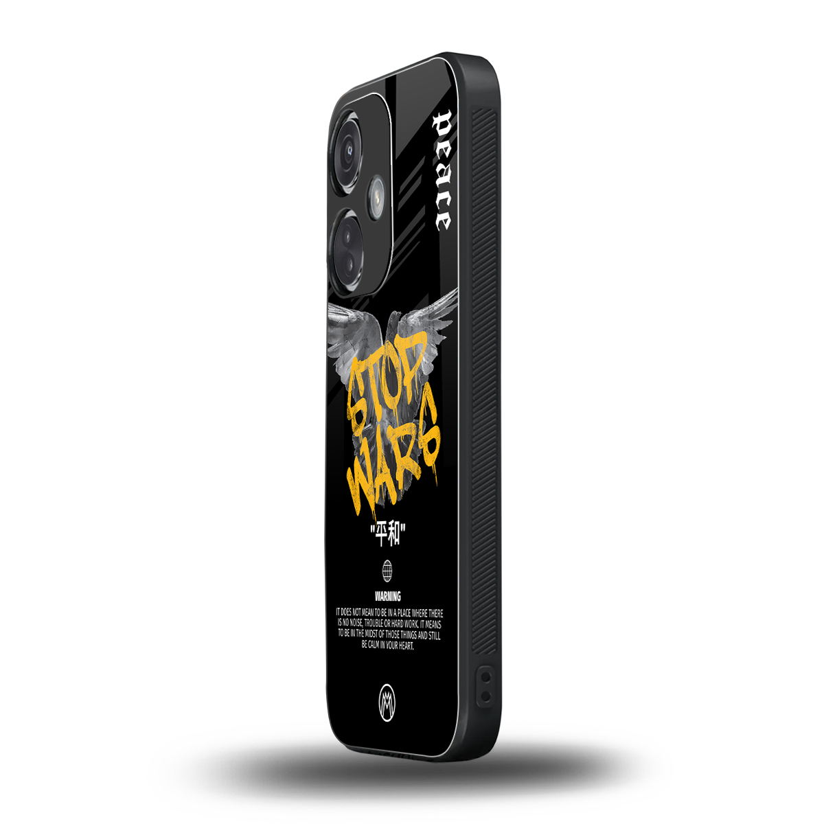 stop wars back phone cover | glass case for oneplus nord ce 3