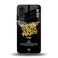 stop wars back phone cover | glass case for oneplus nord ce 4 lite