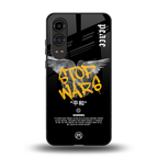 stop wars back phone cover | glass case for oneplus nord ce 4 lite