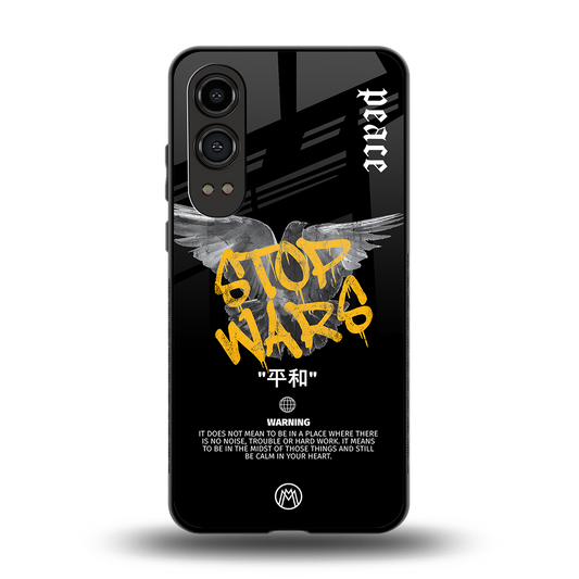 stop wars back phone cover | glass case for oneplus nord ce 4 lite