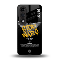 stop wars back phone cover | glass case for oneplus nord ce 4