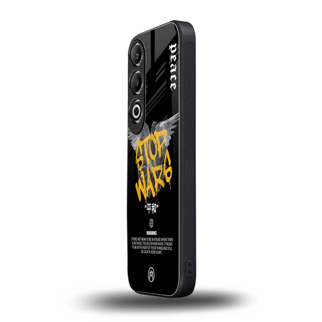 stop wars back phone cover | glass case for oneplus nord ce 4