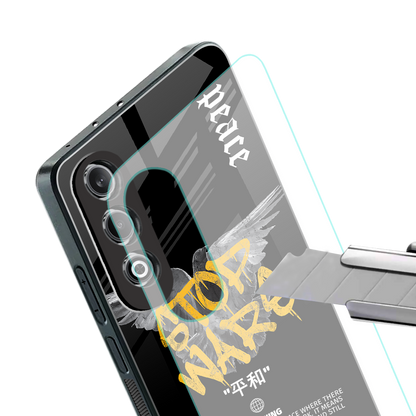 stop wars back phone cover | glass case for oneplus nord ce 4