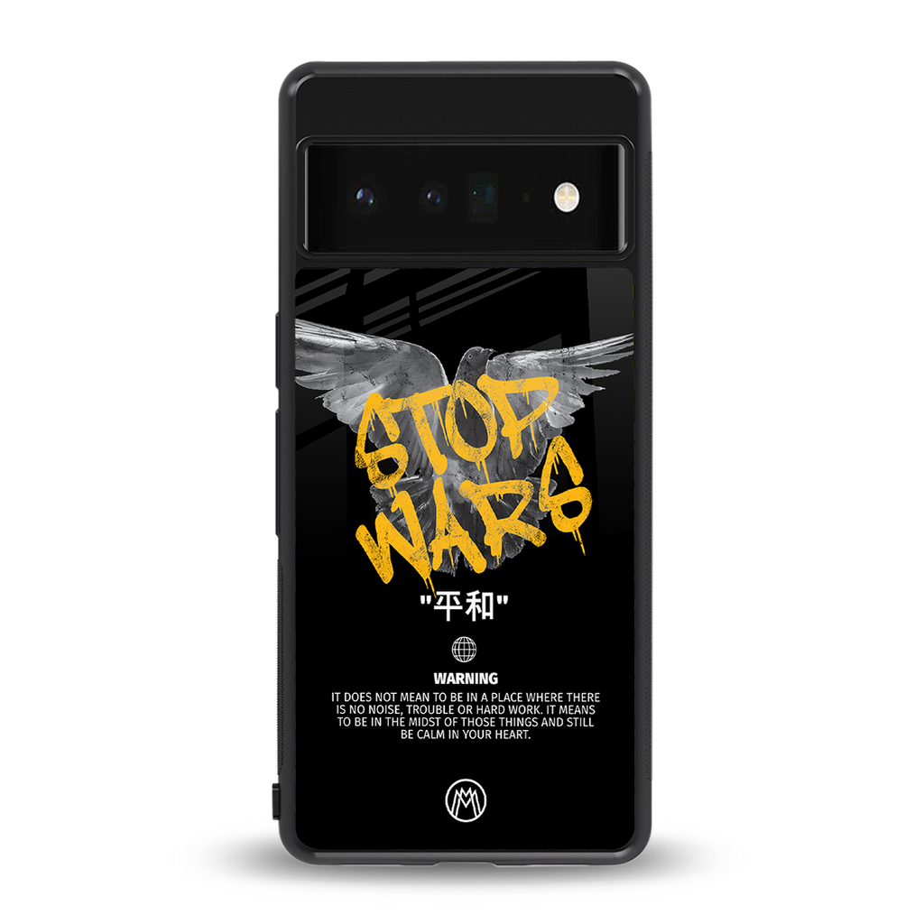 stop wars back phone cover | glass case for google pixel 6 pro