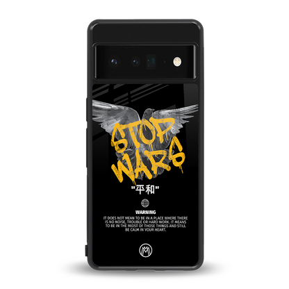 stop wars back phone cover | glass case for google pixel 6 pro