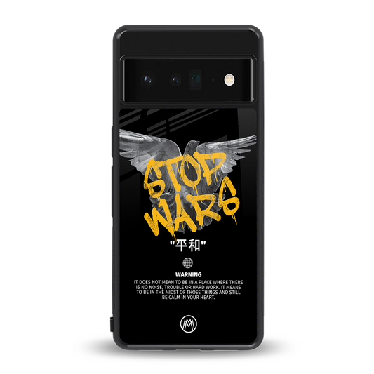 stop wars back phone cover | glass case for google pixel 6 pro