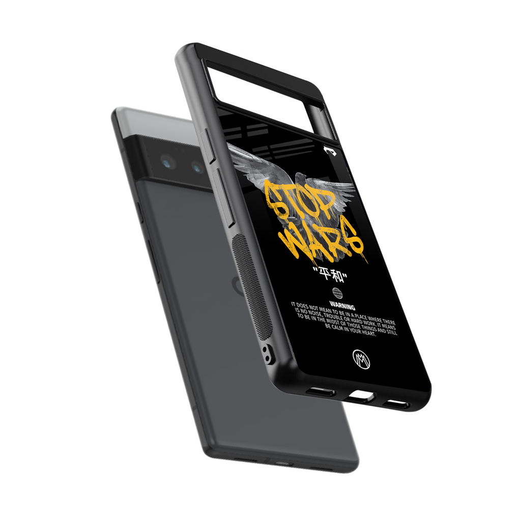 stop wars back phone cover | glass case for google pixel 6 pro