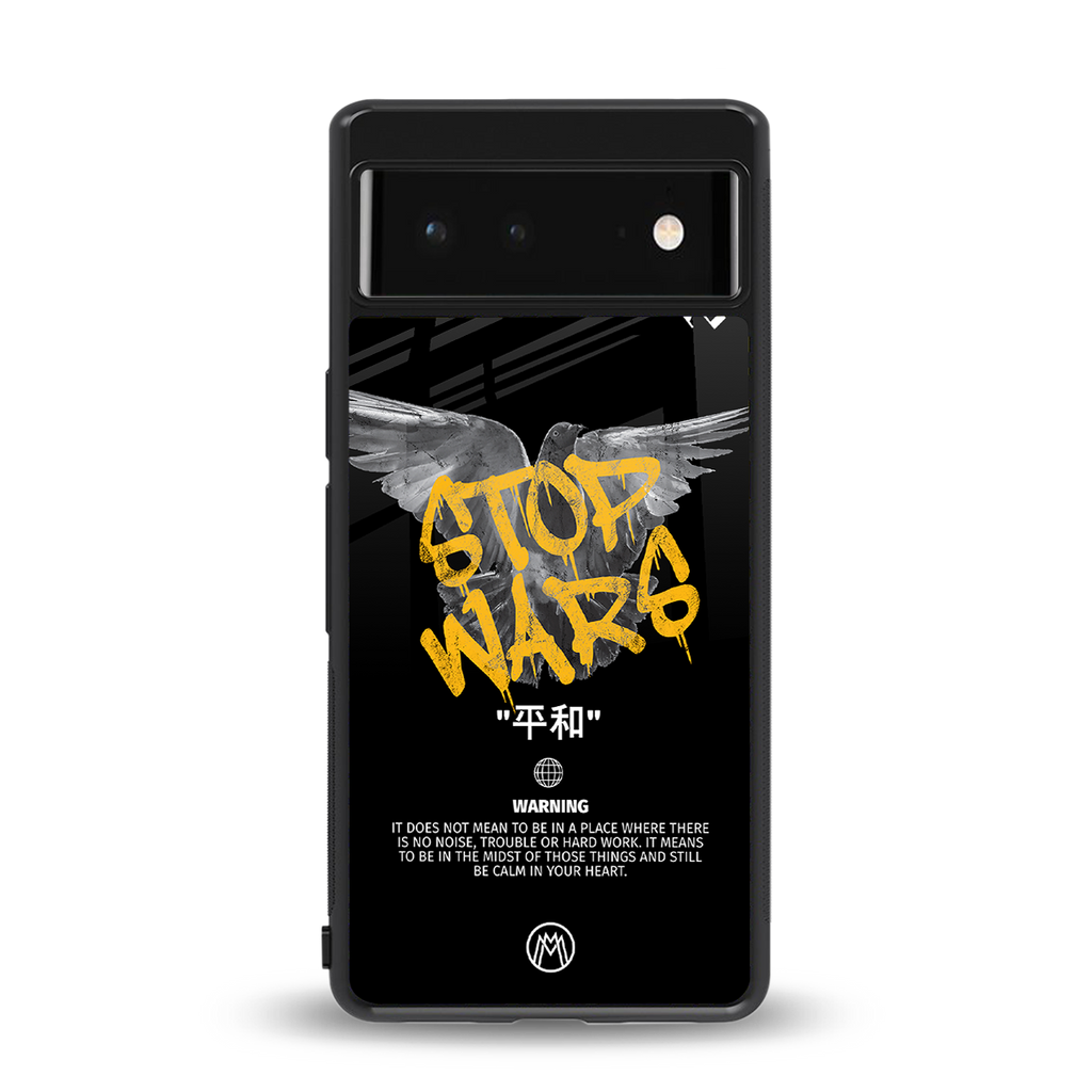 stop wars back phone cover | glass case for google pixel 6