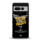 stop wars back phone cover | glass case for google pixel 7 pro