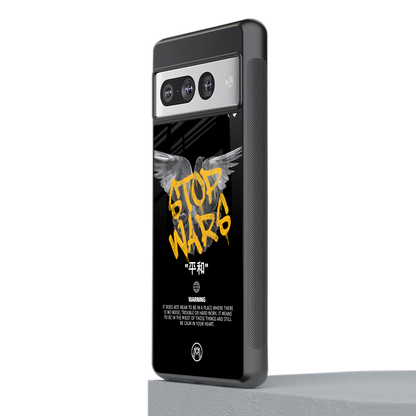 stop wars back phone cover | glass case for google pixel 7 pro