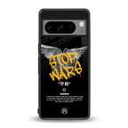 stop wars back phone cover | glass case for google pixel 8 pro