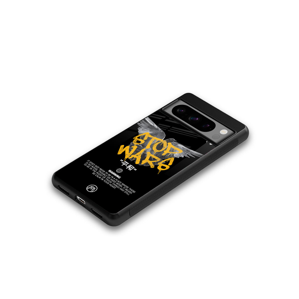 stop wars back phone cover | glass case for google pixel 8 pro