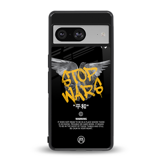 stop wars back phone cover | glass case for Google Pixel 8