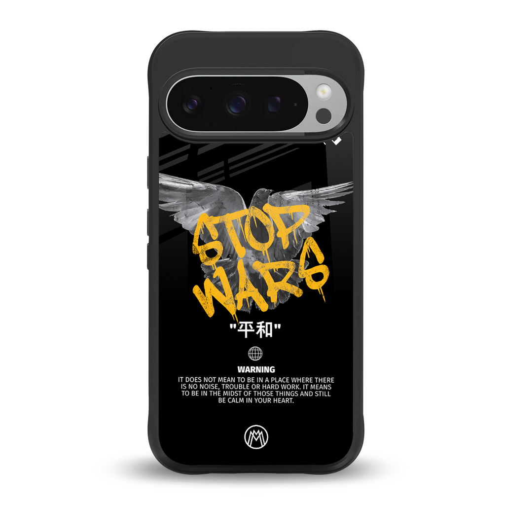 stop wars back phone cover | glass case for google pixel 9 pro