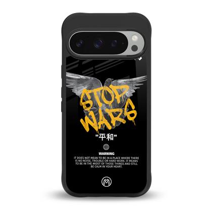 stop wars back phone cover | glass case for google pixel 9 pro xl