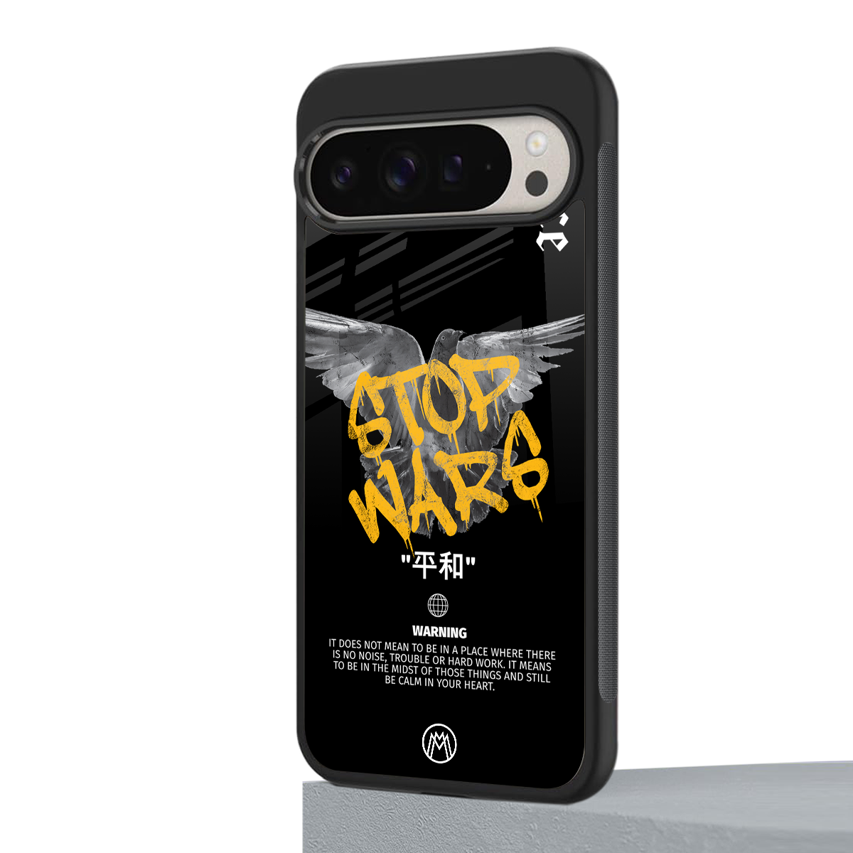 stop wars back phone cover | glass case for google pixel 9 pro xl