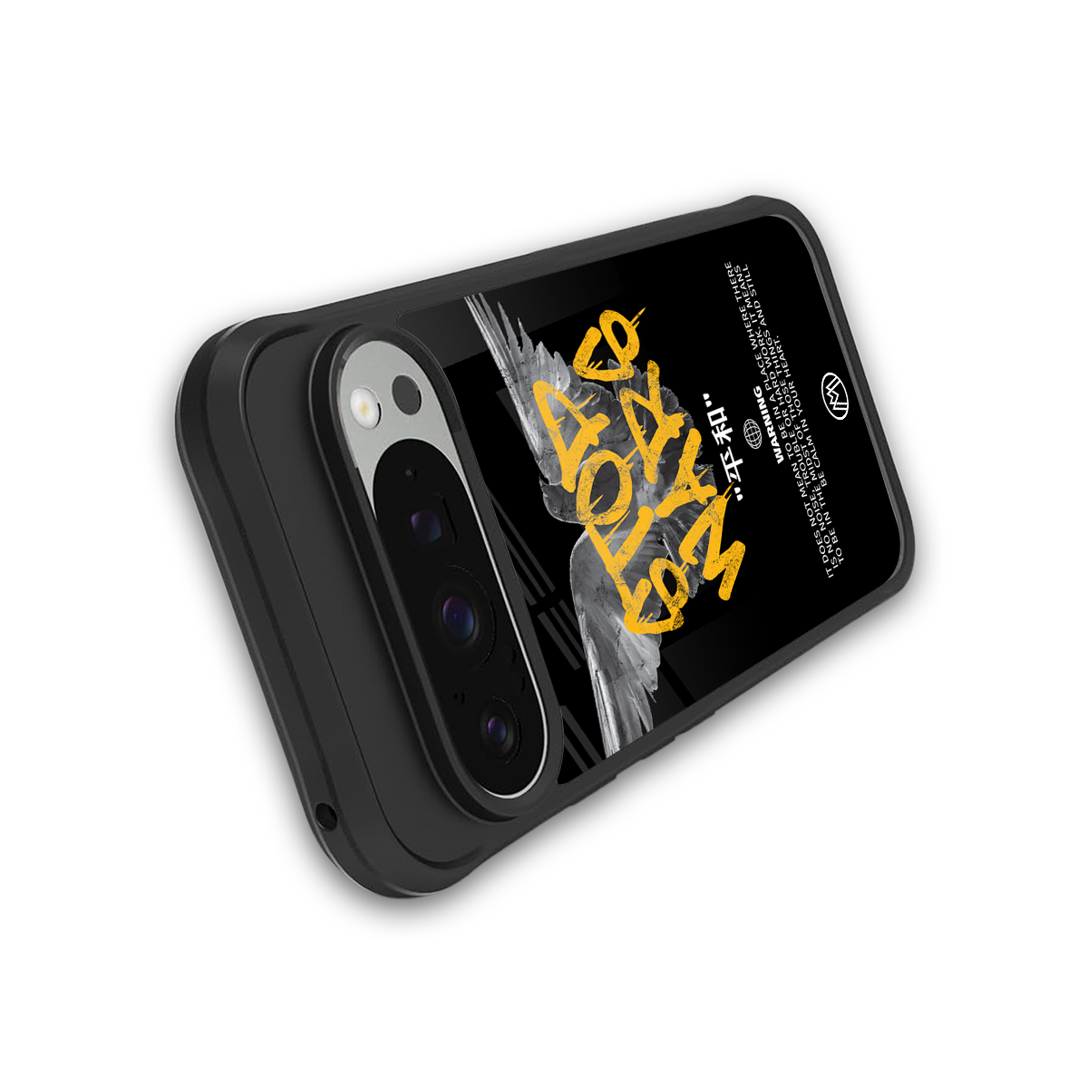 stop wars back phone cover | glass case for google pixel 9 pro xl