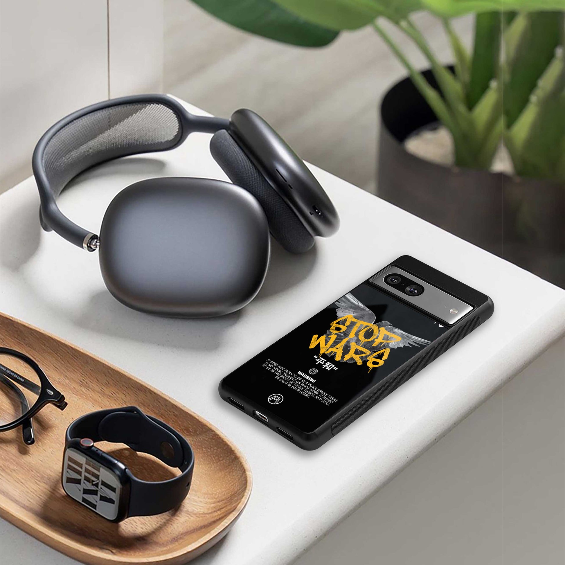 stop wars back phone cover | glass case for google pixel 7 pro