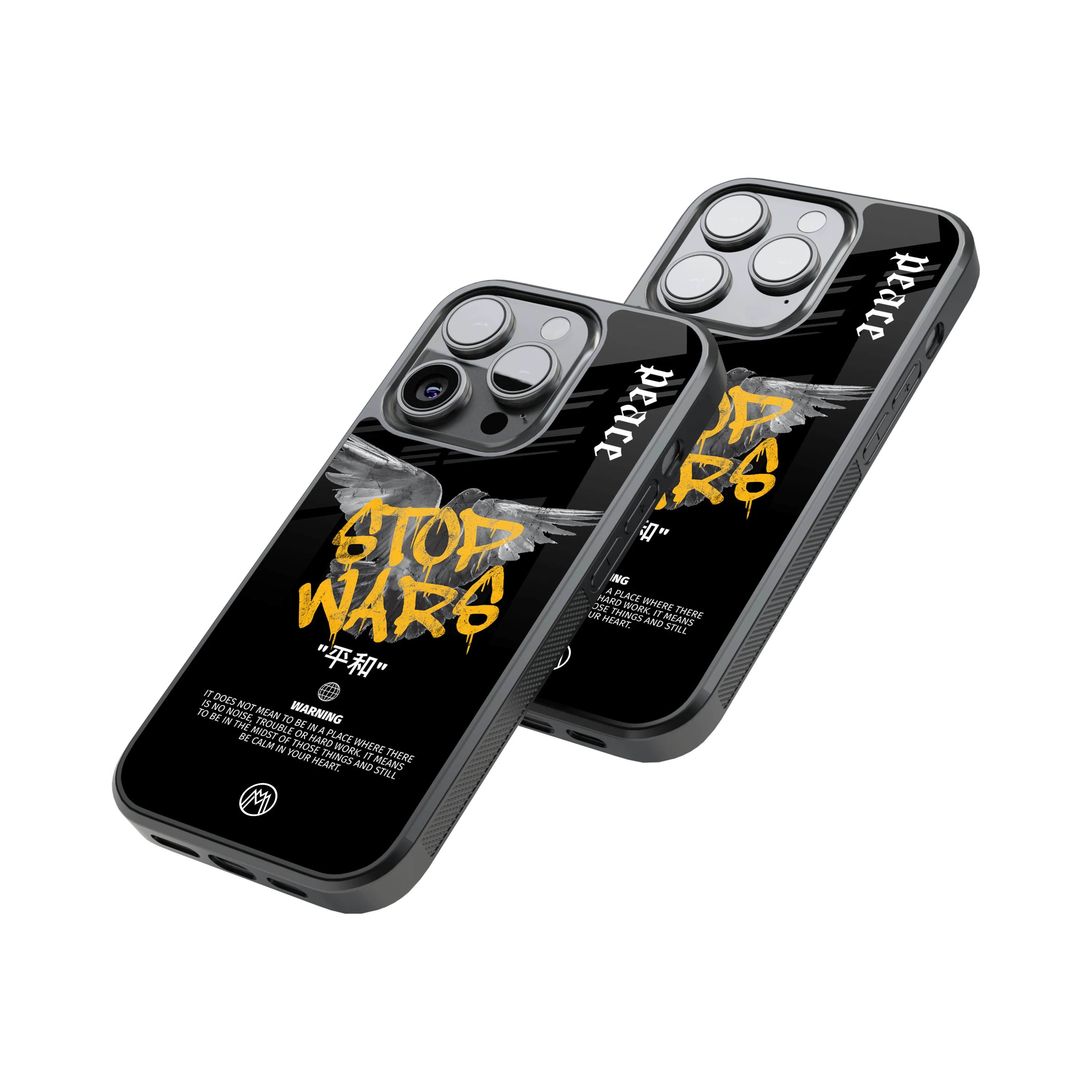 Protective Glass Back Phone Case Compatible with iPhone, Samsung, OnePlus, Pixel & More