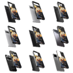 Durable Glass Back Mobile Case for iPhone, Samsung, OnePlus, Google Pixel, Redmi, Vivo, Oppo