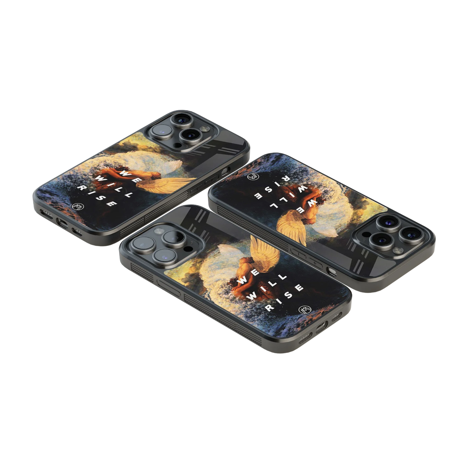 Luxury Glass Back Mobile Cover for iPhone, Samsung Galaxy, OnePlus, Pixel, Redmi & More