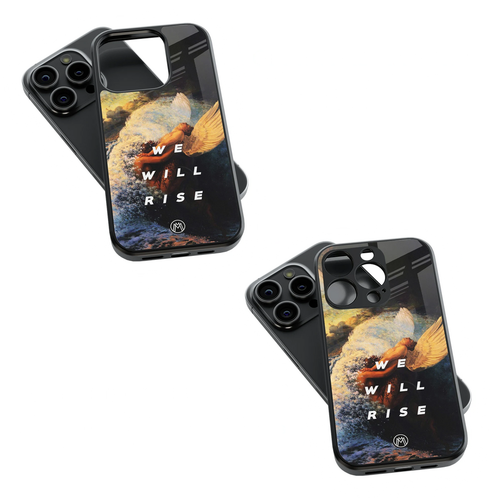 Trendy Glass Back Mobile Case for iPhone, Samsung, Redmi, OnePlus, Google Pixel, Motorola