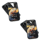 Trendy Glass Back Mobile Case for iPhone, Samsung, Redmi, OnePlus, Google Pixel, Motorola