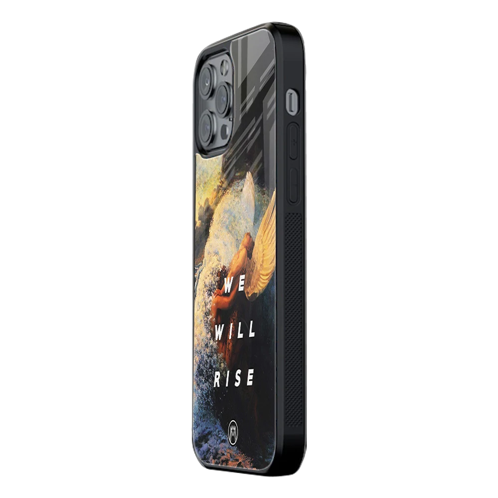 Slim Glass Back Phone Case for Multiple Brands iPhone, Samsung, Redmi, OnePlus, Oppo, Vivo