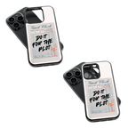 Trendy Glass Back Mobile Case for iPhone, Samsung, Redmi, OnePlus, Google Pixel, Motorola