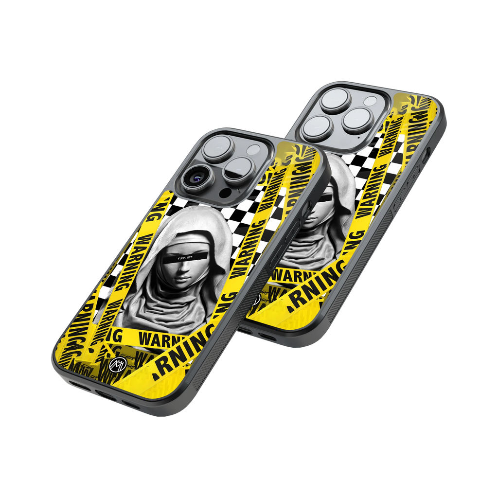 Protective Glass Back Phone Case Compatible with iPhone, Samsung, OnePlus, Pixel & More